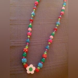 Springtime Flowers Pendant Necklace